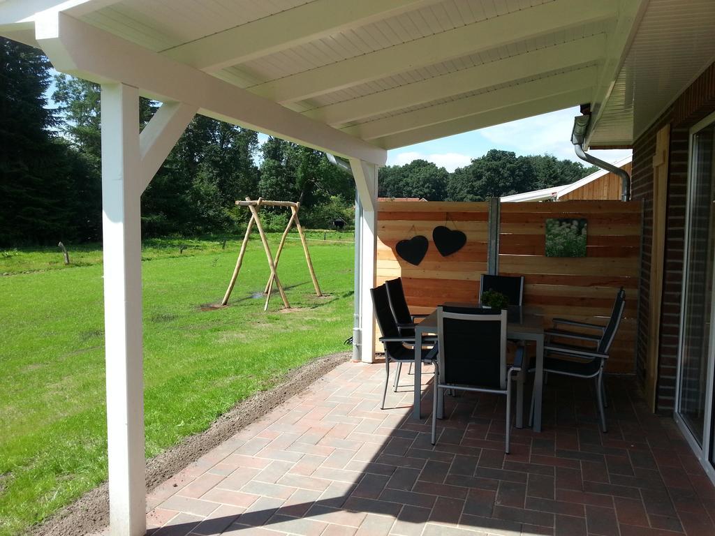 Ferienhaus Eichhoernchen Oberlangen Bagian luar foto
